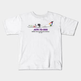 Avions de Transport Régional 72-500 - CEIBA Intercontinental Airlines Kids T-Shirt
